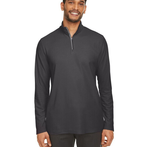 Core 365 Men's Fusion ChromaSoftâ„¢ Pique Quarter-Zip Pullover CE405 Men's Fusion ChromaSoftâ„¢ Pique Quarter-Zip Pullover Thumbnail