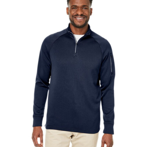 Core 365 Unisex Fusion ChromaSoftâ„¢ Fleece Quarter-Zip Pullover CE801 Unisex Fusion ChromaSoftâ„¢ Fleece Quarter-Zip Pullover Thumbnail