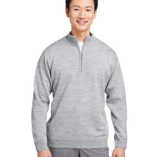Harriton Unisex Pilblocâ„¢ Quarter-Zip Pullover Sweater M421 Unisex Pilblocâ„¢ Quarter-Zip Pullover Sweater Thumbnail