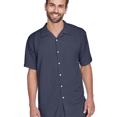 Harriton Men's Bahama Cord Camp Shirt M570 Men's Bahama Cord Camp Shirt Thumbnail