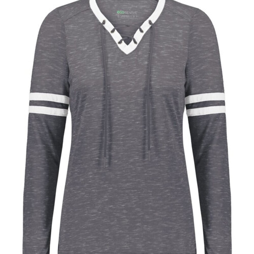 Holloway Women's Eco Revive™ Monterey Long Sleeve V-Neck T-Shirt 223246 Women's Eco Revive™ Monterey Long Sleeve V-Neck T-Shirt Thumbnail