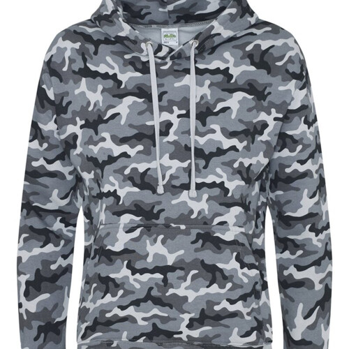 Unisex Camo Hooded Sweatshirt Thumbnail