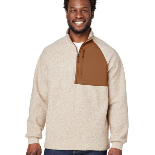 North End Men's Aura Sweater Fleece Quarter-Zip Pullover NE713 Men's Aura Sweater Fleece Quarter-Zip Pullover Thumbnail