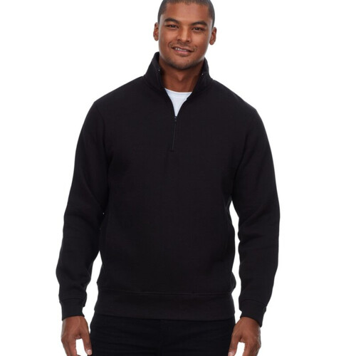 Threadfast Apparel Unisex Ultimate Fleece Quarter-Zip Sweatshirt 320Q Unisex Ultimate Fleece Quarter-Zip Sweatshirt Thumbnail
