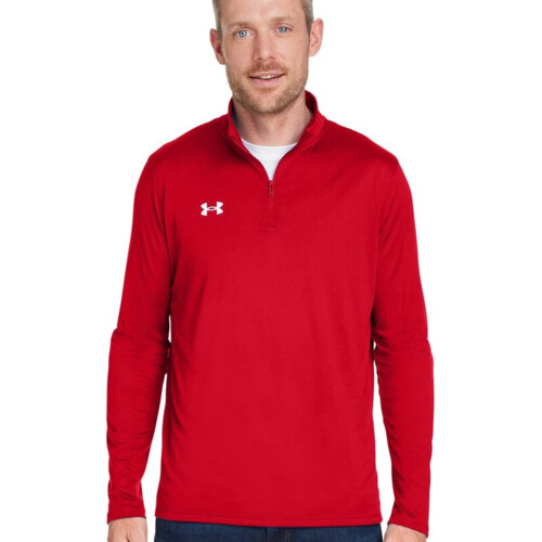 Under Armour Men's Team Techâ„¢ Quarter-Zip Pullover 1376844 Men's Team Techâ„¢ Quarter-Zip Pullover Thumbnail