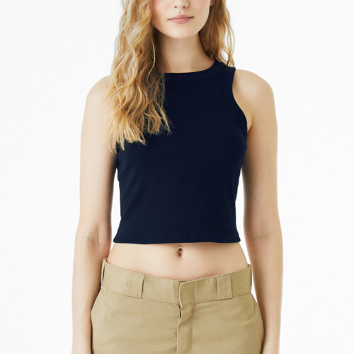 Bella + Canvas Women's Micro Rib Racer Tank BC1019 Women's Micro Rib Racer Tank Thumbnail