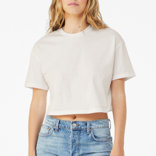 Bella + Canvas Women's Jersey Crop Tee BC6482 Women's Jersey Crop Tee Thumbnail