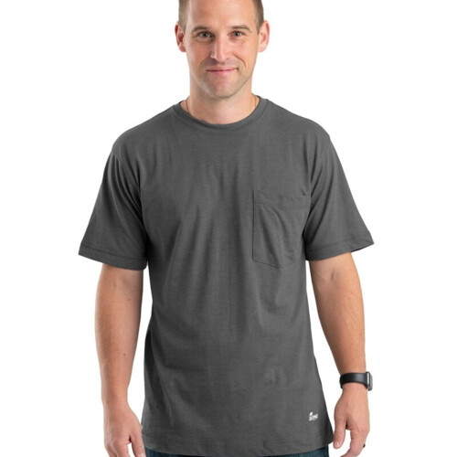 Berne Apparel Men's Lightweight Performance Pocket T-Shirt BSM38 Men's Lightweight Performance Pocket T-Shirt Thumbnail