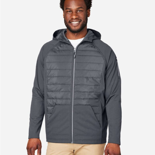 Core 365 Unisex Techno Lite Hybrid Hooded Jacket CE808 Unisex Techno Lite Hybrid Hooded Jacket Thumbnail