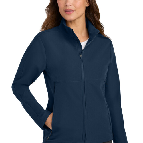 Nike Women's Full Zip Soft Shell Jacket NKHM7937 Women's Full Zip Soft Shell Jacket Thumbnail