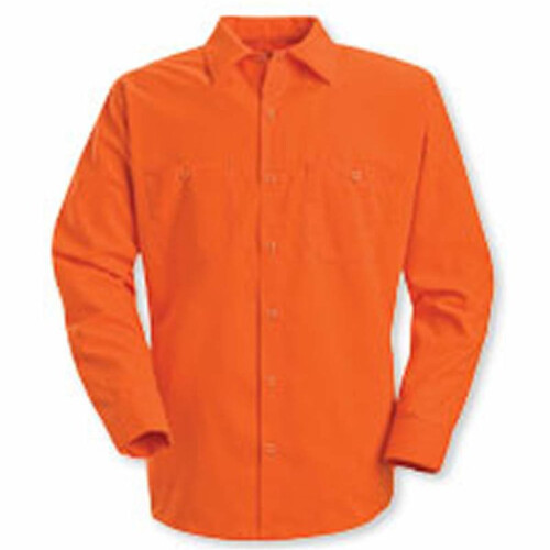 Red Kap Men's Enhanced Visibility Long Sleeve Work Shirt SS14 Men's Enhanced Visibility Long Sleeve Work Shirt Thumbnail