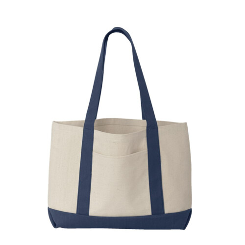 LIBTY CANVAS BOATER TOTE Thumbnail