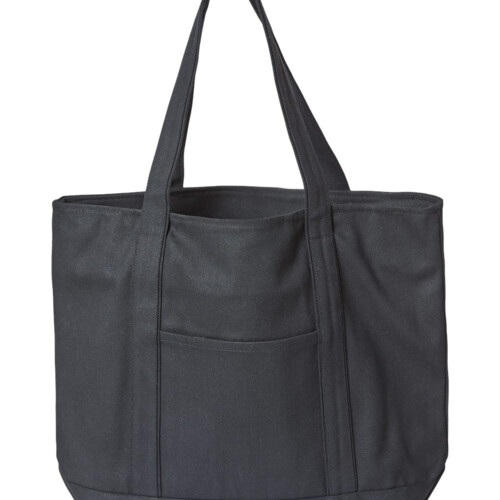 LB XL ZIPPR CANVAS BOAT TOTE Thumbnail
