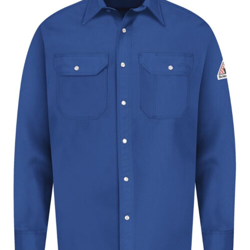 Men's Snap-Front Uniform Shirt - EXCEL FR Thumbnail