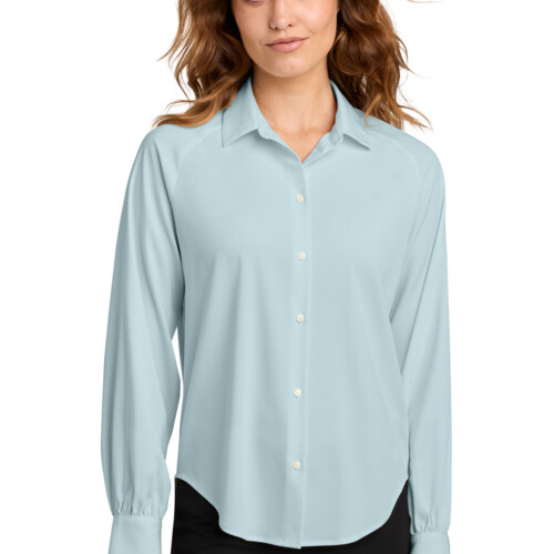 Women's Long Sleeve Buttery Soft Blouse Thumbnail