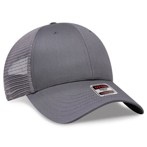 OTTO CAP® COMFY FIT® 6 Panel Low Profile Mesh Back Trucker Hat Thumbnail