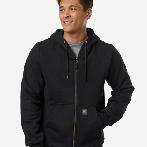 Men's Heritage Grid Fleece-Lined Full-Zip Hooded Sweatshirt Thumbnail
