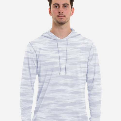 Men's Low Pro Tech Camo Hooded Long Sleeve T-Shirt Thumbnail