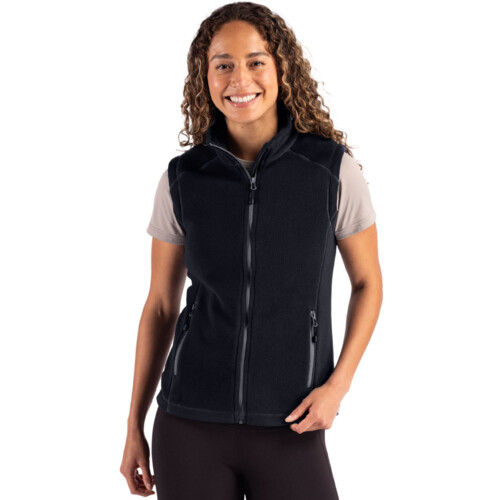 Clique Powder Recycled Fleece Womens Full Zip Vest Thumbnail