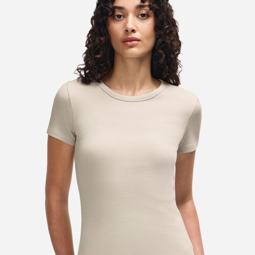 Women's Baby Rib Fitted Tee Thumbnail