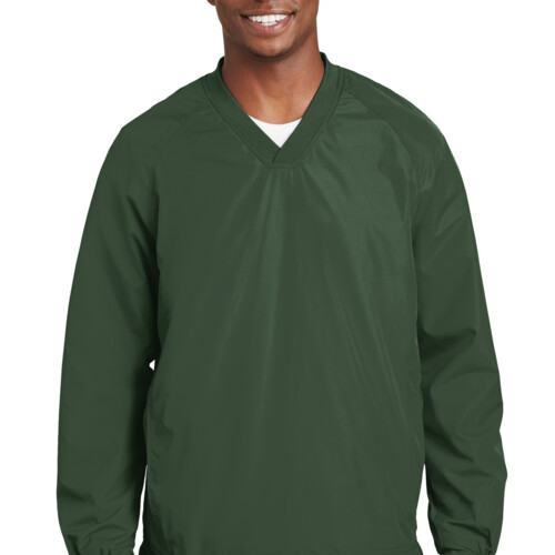 Sport Tek V Neck Raglan Wind Shirt JST72 V Neck Raglan Wind Shirt Thumbnail