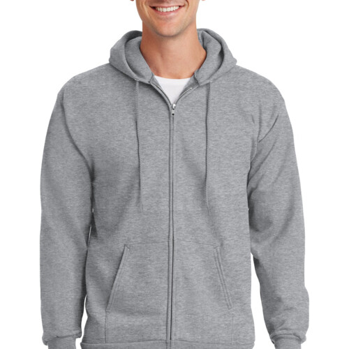 Port & Company Essential Fleece Full Zip Hooded Sweatshirt PC90ZH Essential Fleece Full Zip Hooded Sweatshirt Thumbnail
