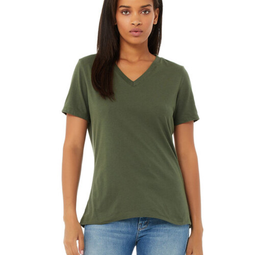 Bella + Canvas Ladies' Relaxed Jersey V-Neck T-Shirt 6405 Ladies' Relaxed Jersey V-Neck T-Shirt Thumbnail