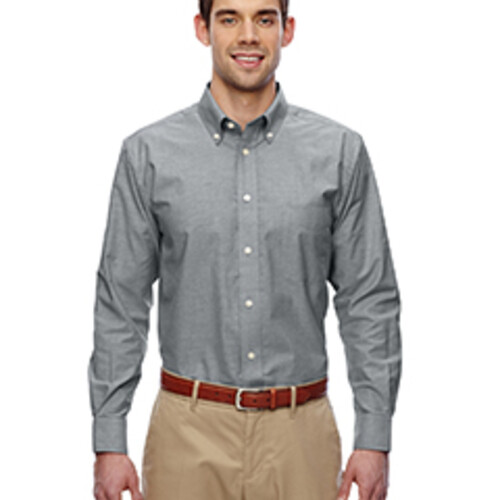Harriton Men's Long-Sleeve Oxford with Stain-Release M600 Men's Long-Sleeve Oxford with Stain-Release Thumbnail