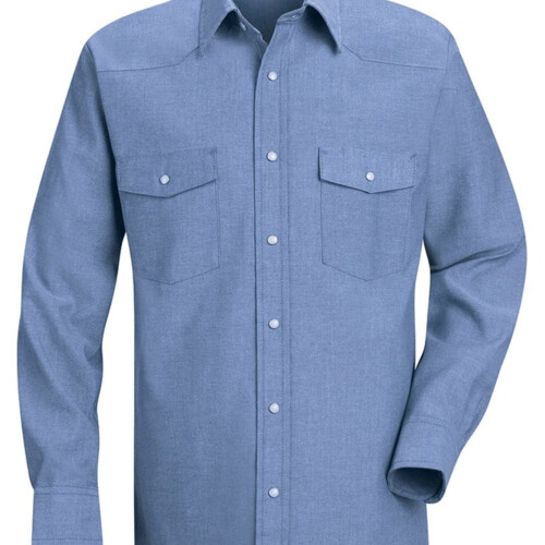 Red Kap Men's Deluxe Western Style Long Sleeve Shirt SC14 Men's Deluxe Western Style Long Sleeve Shirt Thumbnail