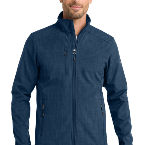 Eddie Bauer Shaded Crosshatch Soft Shell Jacket EB532 Shaded Crosshatch Soft Shell Jacket Thumbnail