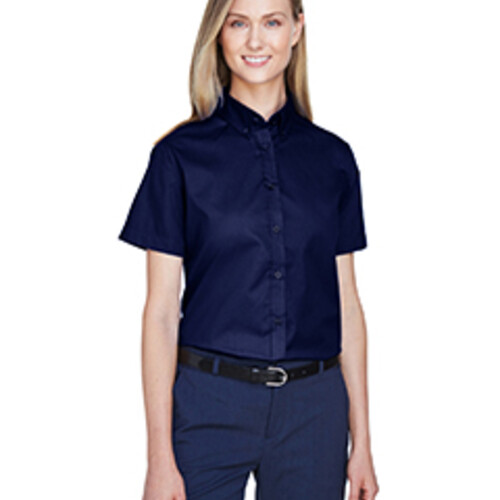 Ladies' Optimum Short-Sleeve Twill Shirt Thumbnail