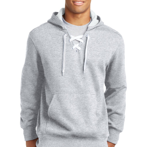 Sport Tek Lace Up Pullover Hooded Sweatshirt ST271 Lace Up Pullover Hooded Sweatshirt Thumbnail