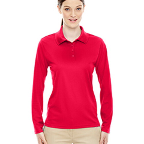 Core 365 Ladies' Pinnacle Performance Long-Sleeve Piqué Polo 78192 Ladies' Pinnacle Performance Long-Sleeve Piqué Polo Thumbnail