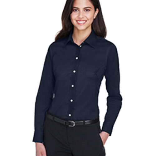 Devon & Jones Ladies' Crown Collection® Solid Stretch Twill Woven Shirt DG530W Ladies' Crown Collection® Solid Stretch Twill Woven Shirt Thumbnail