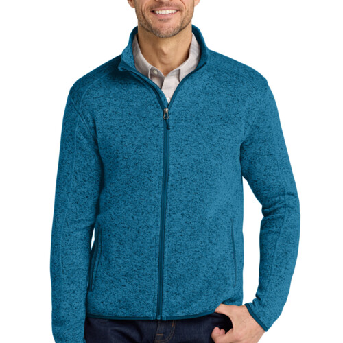 Port Authority Sweater Fleece Jacket F232 Sweater Fleece Jacket Thumbnail