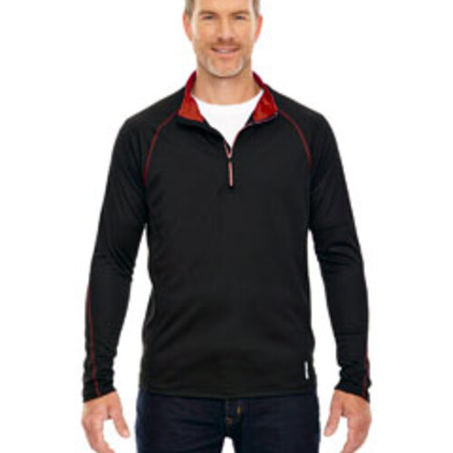 North End Men's Radar Quarter-Zip Performance Long-Sleeve Top 88187 Men's Radar Quarter-Zip Performance Long-Sleeve Top Thumbnail