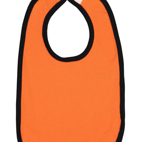 Rabbit Skins Infant Contrast Trim Bib RS1004 Infant Contrast Trim Bib Thumbnail