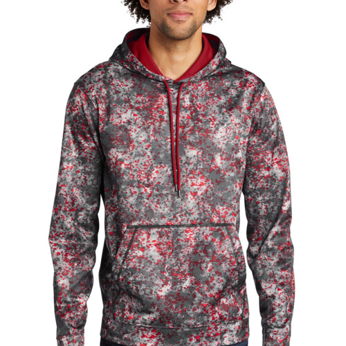 Sport Tek Sport Wick ® Mineral Freeze Fleece Hooded Pullover ST230 Sport Wick ® Mineral Freeze Fleece Hooded Pullover Thumbnail