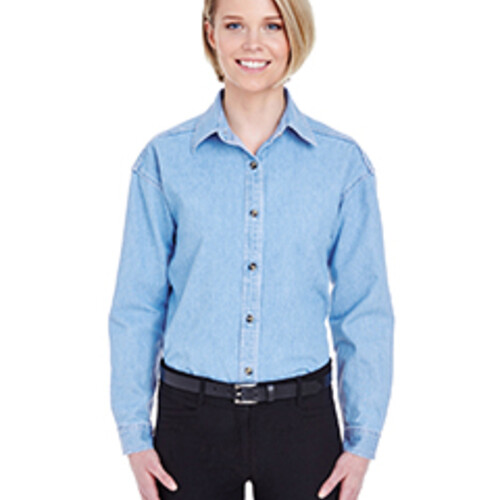 UltraClub Ladies' Cypress Denim 8966 Ladies' Cypress Denim Thumbnail