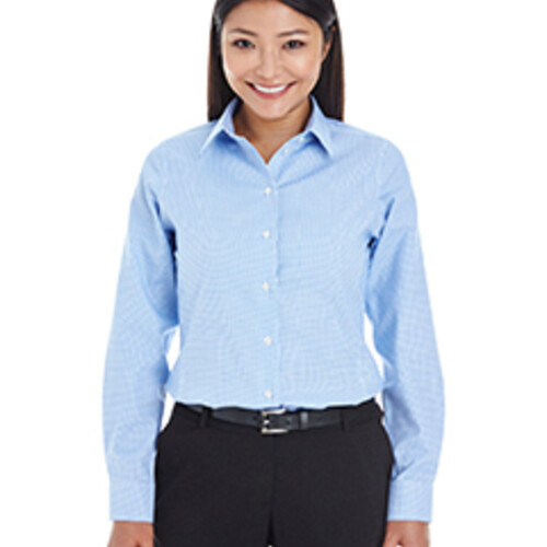 Devon & Jones Ladies' Crown Collection® Royal Dobby Woven Shirt DG532W Ladies' Crown Collection® Royal Dobby Woven Shirt Thumbnail