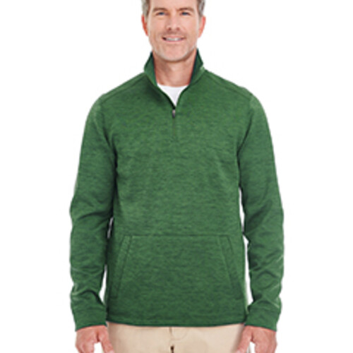 Men's Newbury Mélange Fleece Quarter-Zip Thumbnail