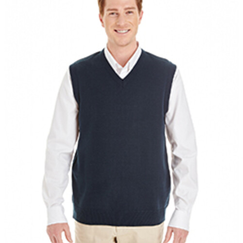 Harriton Men's Pilbloc™ V-Neck Sweater Vest M415 Men's Pilbloc™ V-Neck Sweater Vest Thumbnail