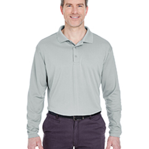 UltraClub Adult Cool & Dry Sport Long-Sleeve Polo 8405LS Adult Cool & Dry Sport Long-Sleeve Polo Thumbnail