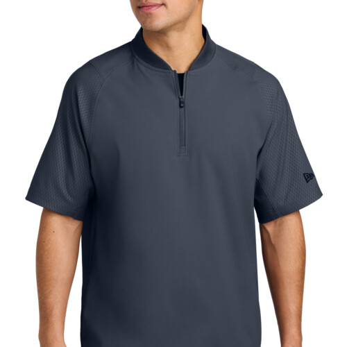 New Era Cage Short Sleeve 1/4 Zip Jacket NEA600 Cage Short Sleeve 1/4 Zip Jacket Thumbnail