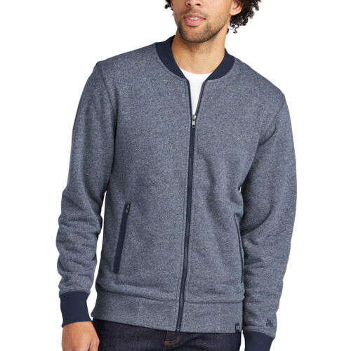 New Era French Terry Baseball Full Zip NEA503 French Terry Baseball Full Zip Thumbnail