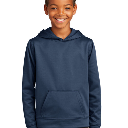 Port & Company Youth Performance Fleece Pullover Hooded Sweatshirt PC590YH Youth Performance Fleece Pullover Hooded Sweatshirt Thumbnail