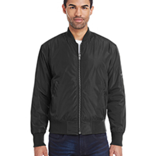 Threadfast Apparel Unisex Bomber Jacket 395J Unisex Bomber Jacket Thumbnail