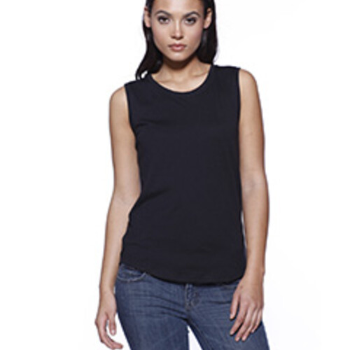 StarTee Ladies' CVC Sleeveless T-shirt ST1452 Ladies' CVC Sleeveless T-shirt Thumbnail