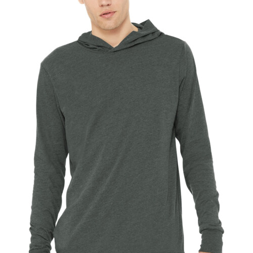Bella + Canvas Unisex Jersey Long Sleeve Hoodie BC3512 Unisex Jersey Long Sleeve Hoodie Thumbnail