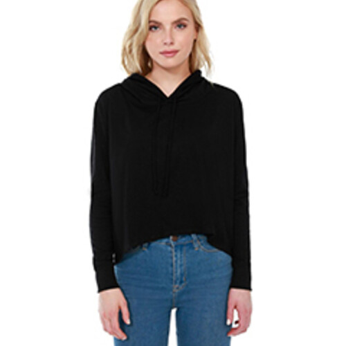 StarTee Ladies' CVC Cropped Hoodie T-Shirt ST1490 Ladies' CVC Cropped Hoodie T-Shirt Thumbnail
